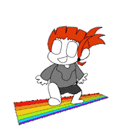 Happy On The Go Sticker