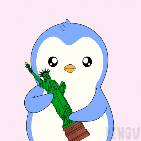 New York Party GIF by Pudgy Penguins