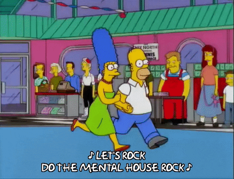 happy homer simpson GIF