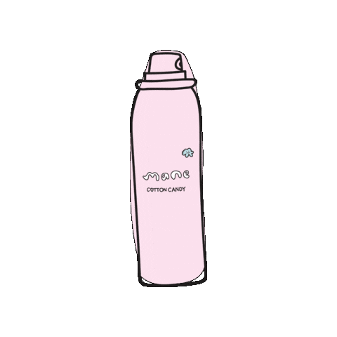 Cotton Candy Pink Sticker by Mane