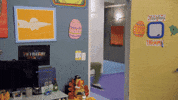 Pointing Hello GIF