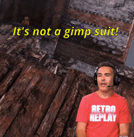 RETROREPLAY nolan north retro replay uncharted 2 gimp suit GIF
