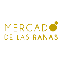 barrioletras madrid letras mercado rana Sticker