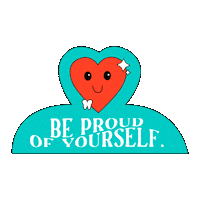 Proud Heart Sticker