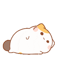 Tired Muffincat Sticker