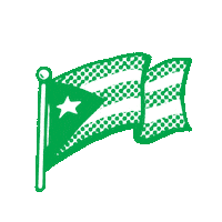 Waving Cuban Flag Sticker by Chifles