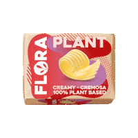 Plant Based Vegan Sticker by Flora Plant