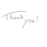 mai1204 thank you thanks ty handwritten Sticker