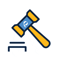 College Justice Sticker by Quinnipiac University