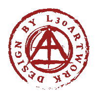 l30artwork designby l30artwork artby design by l30artwork Sticker
