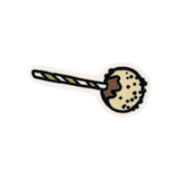 Cake Pop Coffee Sticker