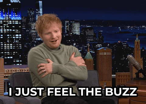 Happy Ed Sheeran GIF by The Tonight Show Starring Jimmy Fallon