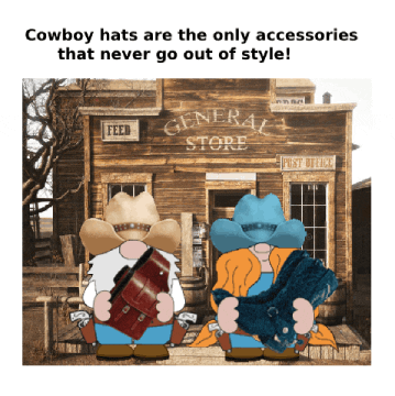 Wild West Gnome GIF