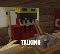snif115 minecraft talking mic microphone GIF