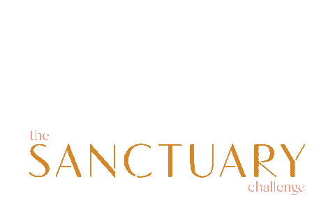 thesanctuarychallenge giphyupload wellness challenge self care Sticker