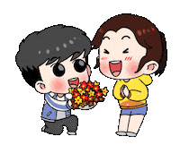 Animation Flower Sticker by kill666x