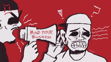Mind Your Business GIF by R.K