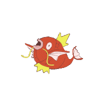 hannahgraphix pokemon help yikes splash Sticker