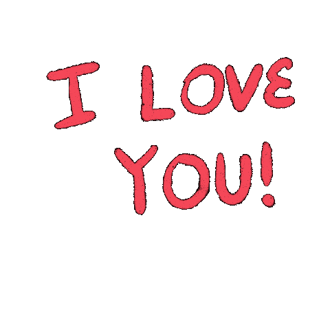Love You Valentines Sticker