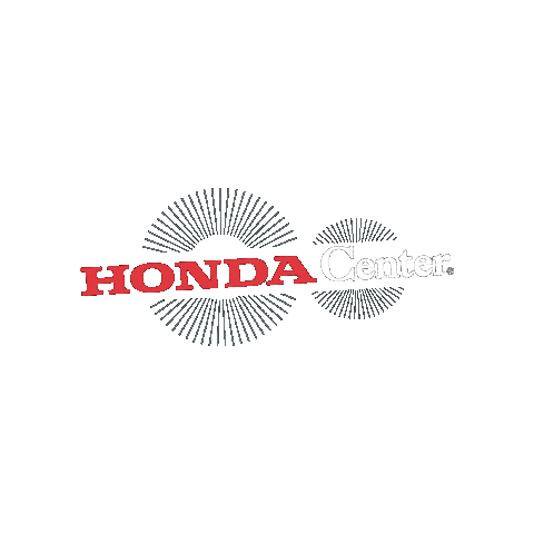 hondacenter giphyupload honda center anaheim Sticker