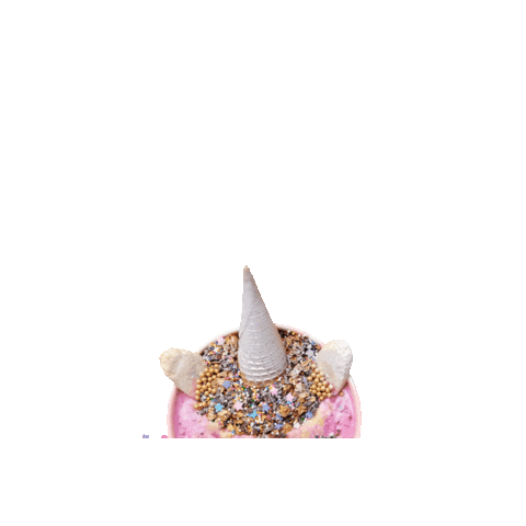 Cafe Unicorn Sticker by Gratefood Co.