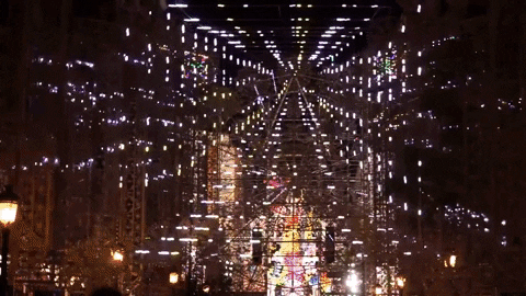 lights luces GIF by For 91 Days