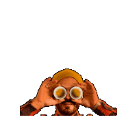 Eyes Search Sticker by coffeekult