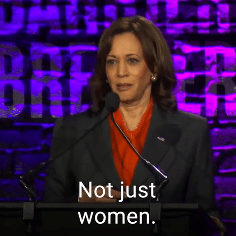 Not just women. Anyone.