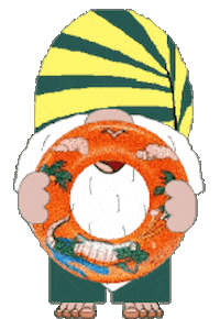 Pool Party Gnome Sticker