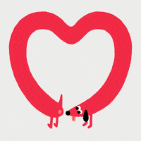 Valentines Day Illustration GIF by Threadless