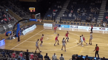 Basketball Assist GIF by BasketballAustralia