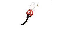 手寫 Sticker by xocohair