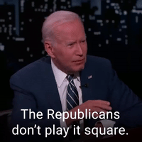 The Republicans don't play it square.