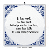 Spreuk Geluk GIF by Tegelspreuken.nl