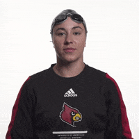 University Of Louisville Swimming GIF by Louisville Cardinals