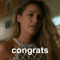 Great Job Drinking GIF by Blake Lively Fan
