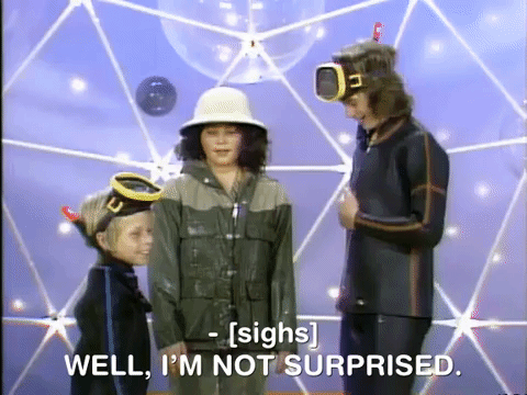 you cant do that on television splat GIF