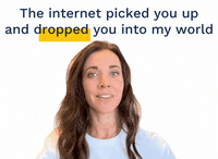 My World Drop GIF by Alison J Prince