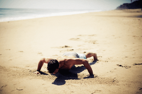 beach exercising GIF by Equinox