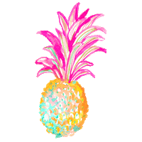 summer pink Sticker by Lilly Pulitzer