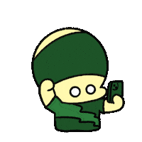 kkabuktoon happy 신나 축구 kleague Sticker