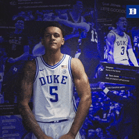 College Basketball Sport GIF by Duke Men's Basketball