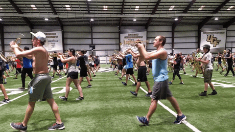 marching band saxophone GIF by UCF Marching Knights
