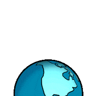 dcrz animation 3d travel plane Sticker