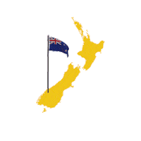 New Zealand Nz Sticker by NZVISTO