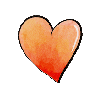 In Love Hearts Sticker