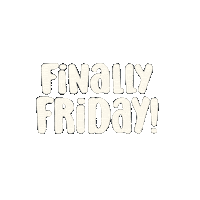 Happy Its Friday Sticker