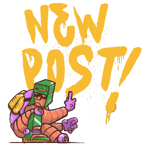 New Post Check It Out Sticker by coolshitclub