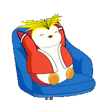 Happy Day Off Sticker by Pudgy Penguins