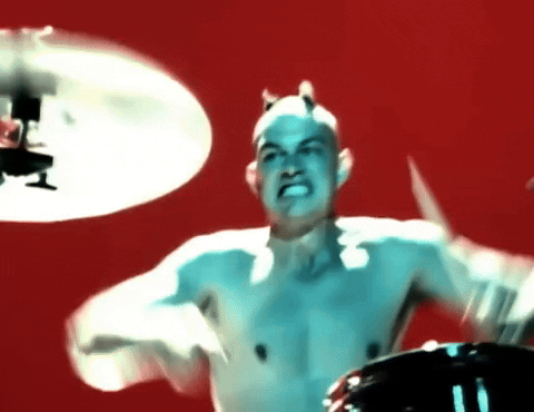 Adrian Young Drums GIF by No Doubt